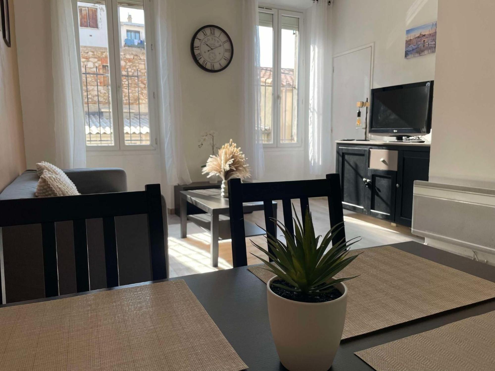 Marseille Centre - Wifi - Lave Et Seche Linge - Calme - Cuisine Apartman Kültér fotó