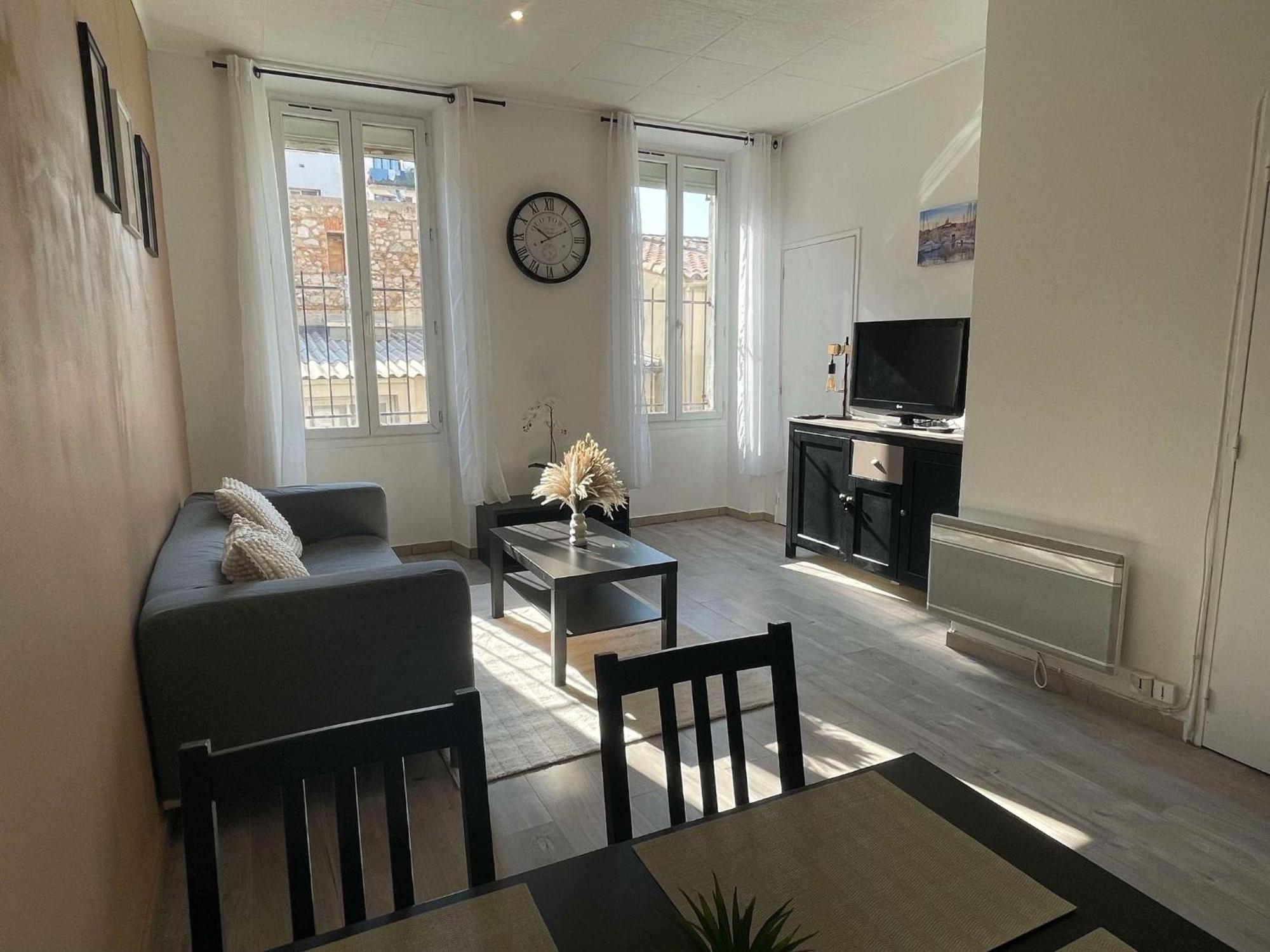 Marseille Centre - Wifi - Lave Et Seche Linge - Calme - Cuisine Apartman Kültér fotó